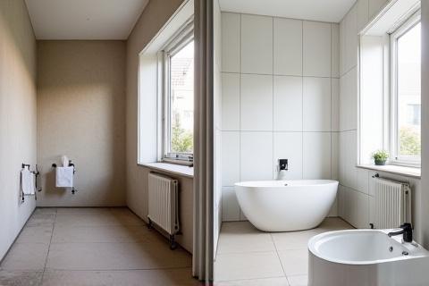 Før/efter badeværelsesopdatering i København